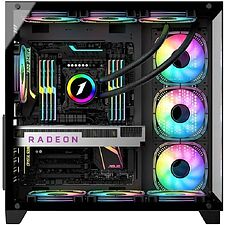 Корпус 1stPlayer MV8-TP без БП Black (MV8-TP-BK-3F7R-1F7)