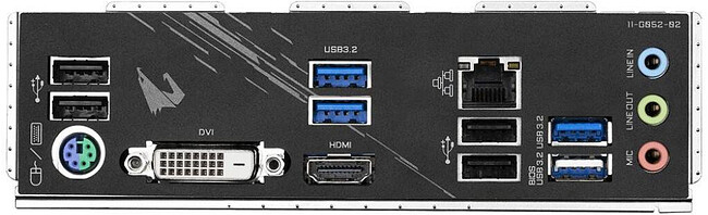 Материнская плата GigaByte B550M Aorus Elite rev. 1.0