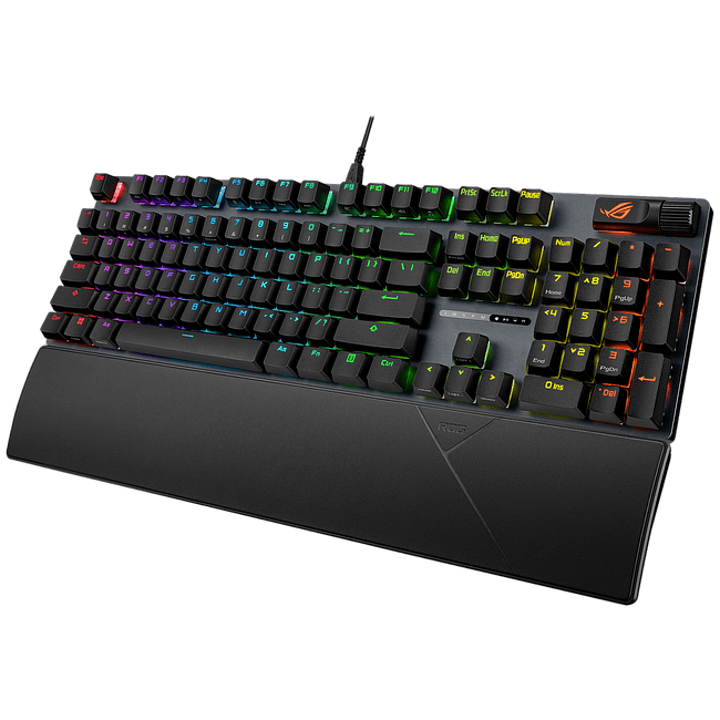 Клавиатура Asus XA14 ROG Strix Scope II X NX Snow V2 ABS (90MP03XF-BKRA00)