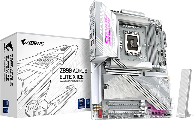 Материнская плата GigaByte Z890 Aorus Elite X Ice rev. 1.1