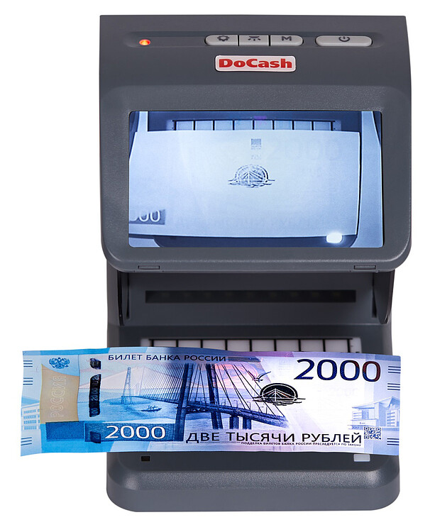 Детектор банкнот Docash Mini Combo