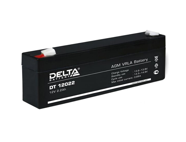 Аккумулятор для ИБП Delta DT 12022