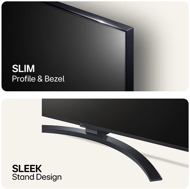 Телевизор LG 55UT81006LA черный