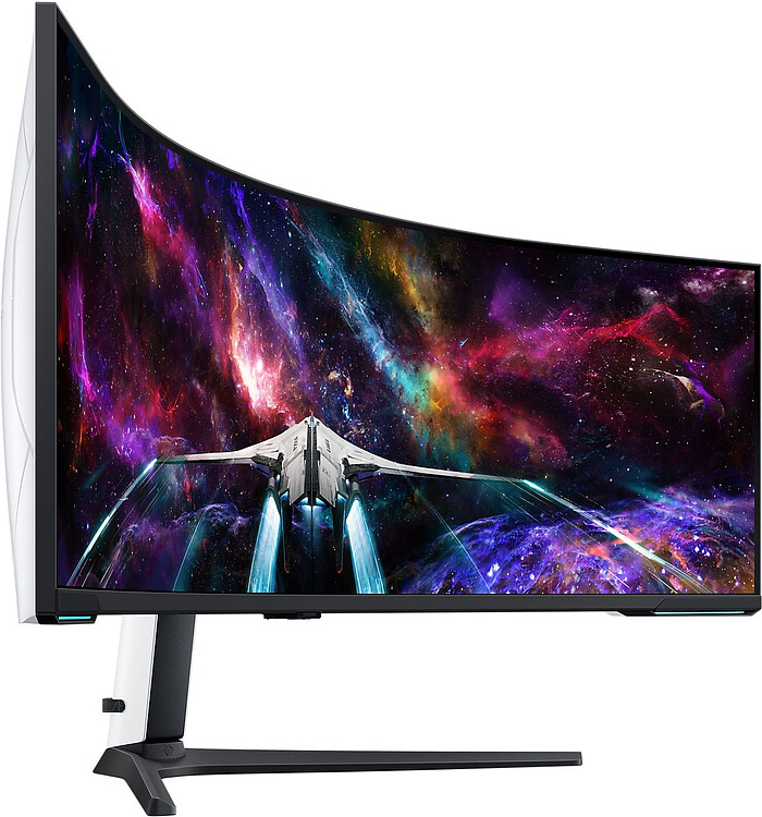 Монитор Samsung S57CG952NI черный (LS57CG952NIXCI)