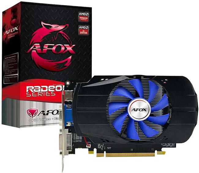 Видеокарта AFOX Radeon R7 350 2GB GDDR5 (AFR7350-2048D5H4-V3)