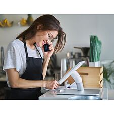 IP-телефон Yealink W77P черный