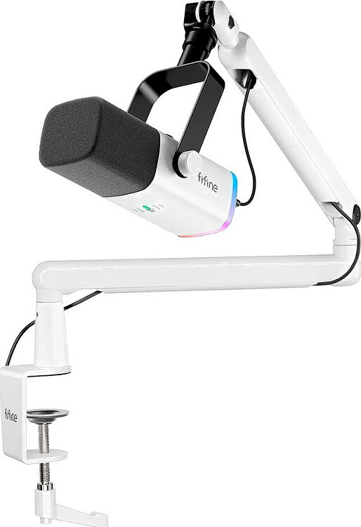 Микрофон Fifine TAM8 белый