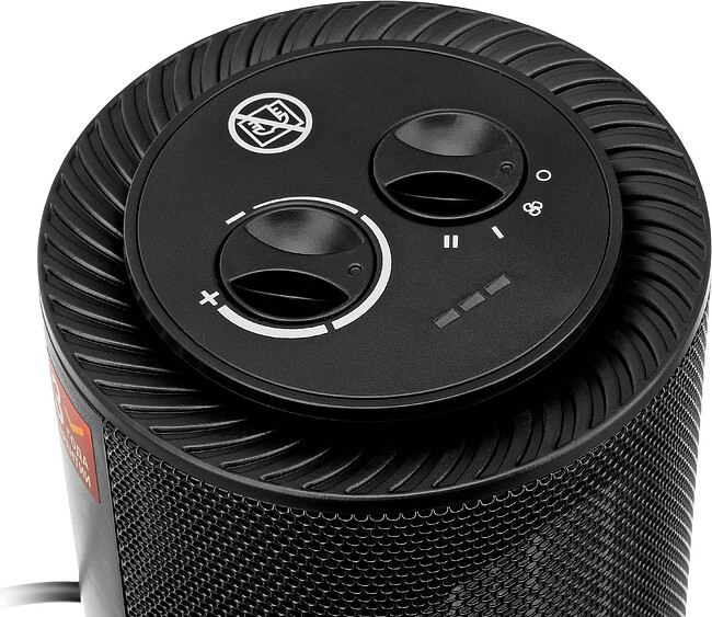 Тепловентилятор Denzel DTFC-1200S черный