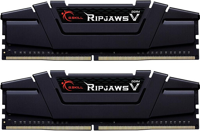 Оперативная память G.Skill Ripjaws V 2x16GB DDR4 PC4-28800 (F4-3600C16D-32GVKC) Оперативная память G.Skill Ripjaws V 2x16GB DDR4 PC4-28800 (F4-3600C16D-32GVKC)
