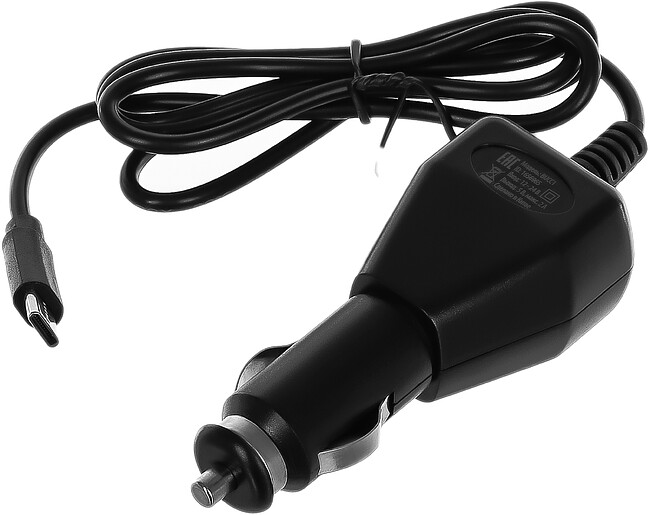 Автомобильное зарядное Buro BUCC1 10W 2A черный (BUCC10S00CBK)