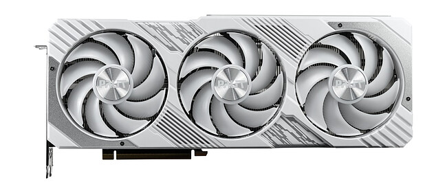 Видеокарта Palit GeForce RTX 4070 Ti SUPER GamingPro White OC 16GB GDDR6X (NED47TST19T2-1043W)