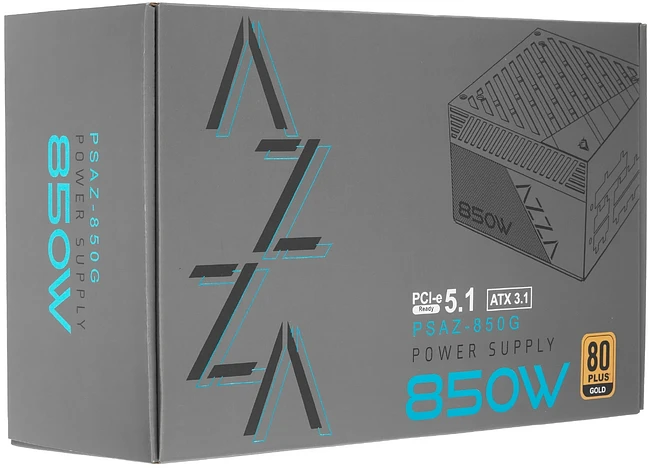 Блок питания Azza PSAZ-850G ATX 3.1 850W