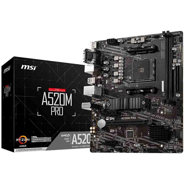 Материнская плата MSI A520M Pro DDR4