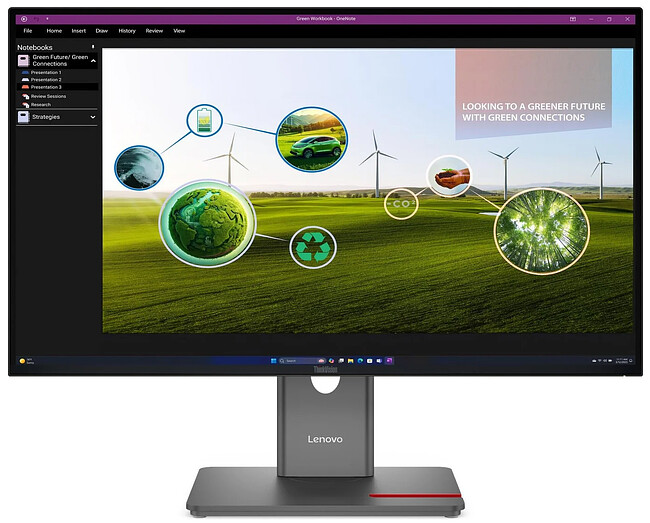 Монитор Lenovo P27q-40 (64A7GCRNCS)