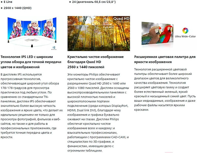 Монитор Philips 245E1S/01