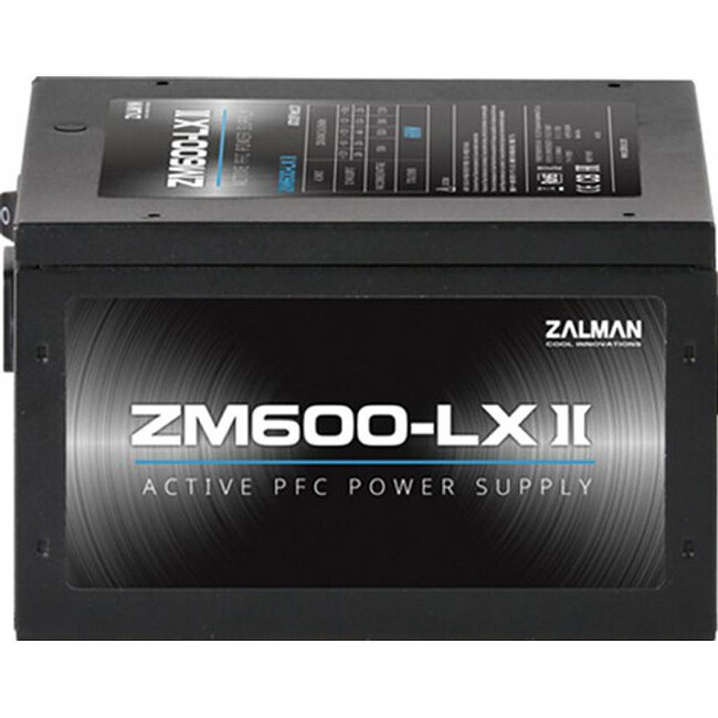 Блок питания Zalman ZM600-LXII