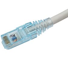 Патч-корд Hyperline PC-LPM-UTP-RJ45-RJ45-C6-20M-LSZH-GY серый