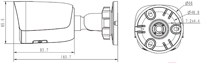 Камера видеонаблюдения Tiandy TC-C32WN Spec: I5/E/Y/M/2.8mm/V4.1