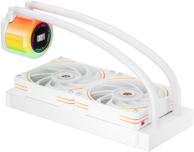 Система жидкостного охлаждения для процессора 1stPlayer CC 240 White (CC-240-WH)