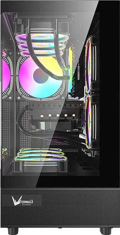 Корпус Formula V Line Crystal Z8 FLOE черный без БП