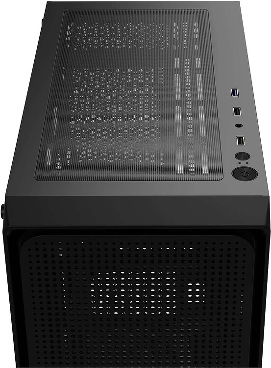 Корпус Ocypus Gamma C50 без БП Black (Gamma-C50-BKG000XX-GL)