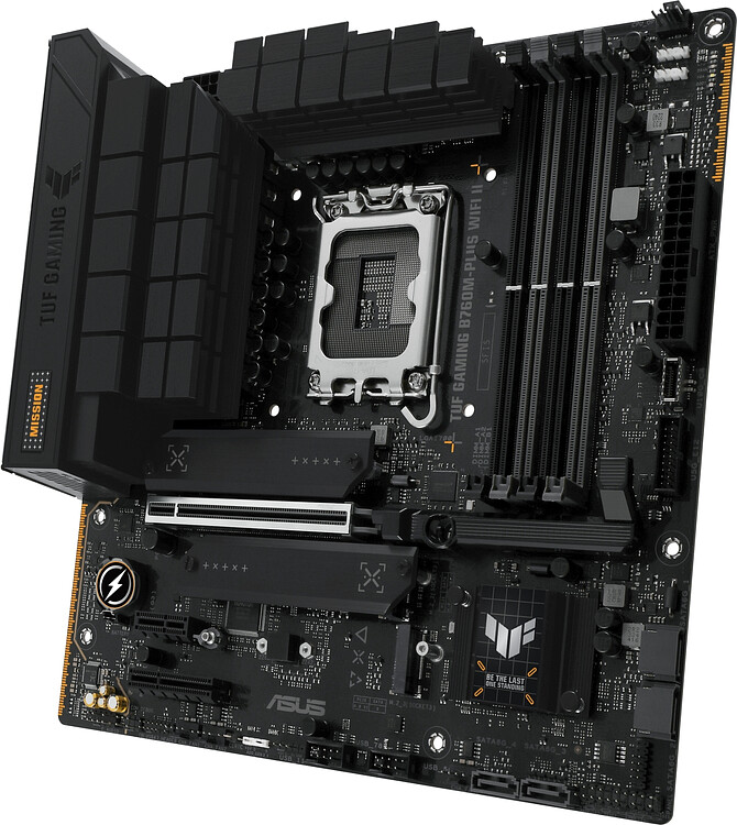 Материнская плата Asus TUF GAMING B760M-PLUS WIFI II (90MB1HE0-M0EAY0)