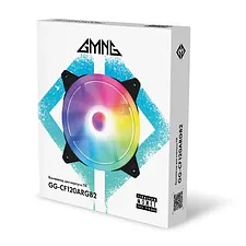Вентилятор для корпуса GMNG GG-CF120ARGB2-PWMBK ARGB черный