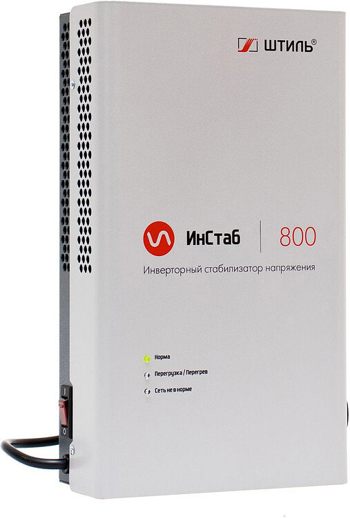 Стабилизатор напряжения Штиль ИнСтаб белый (IS800)