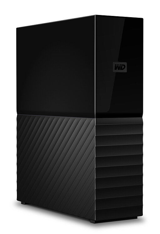Внешний накопитель WD My Book 8Tb (WDBBGB0080HBK-EESN)