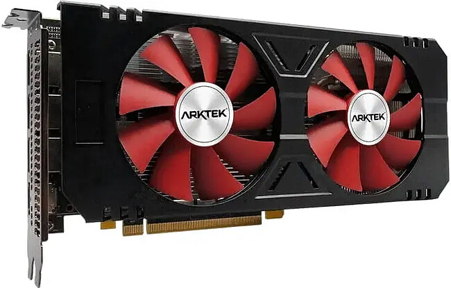 Видеокарта Arktek RX 580 8Gb GDDR5 (AKR580D5S8GH1)