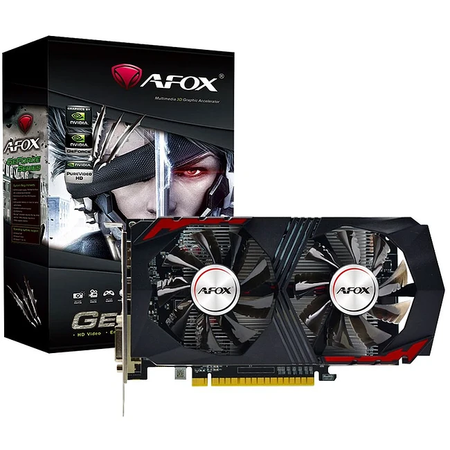 Видеокарта Afox GTX 1050 Ti Gaming 4GB GDDR5 (AF1050TI-4096D5H2-V6)
