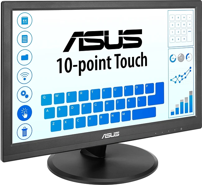 Монитор Asus VT169HE черный (90LM09V1-B01170)