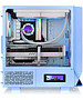 Корпус Thermaltake Ceres 330 TG ARGB Hydrangea Blue E-ATX без БП (CA-1Y2-00MFWN-00)