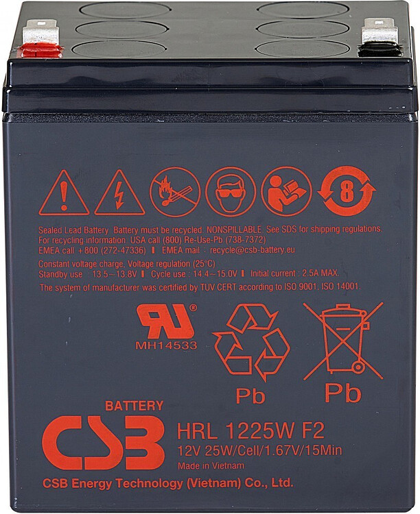 Аккумулятор для ИБП WBR HRL1225W