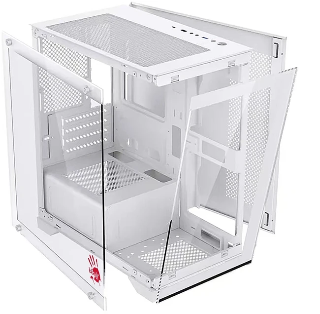 Корпус Bloody BD-CC103 белый без БП (BD-CC103-WH)