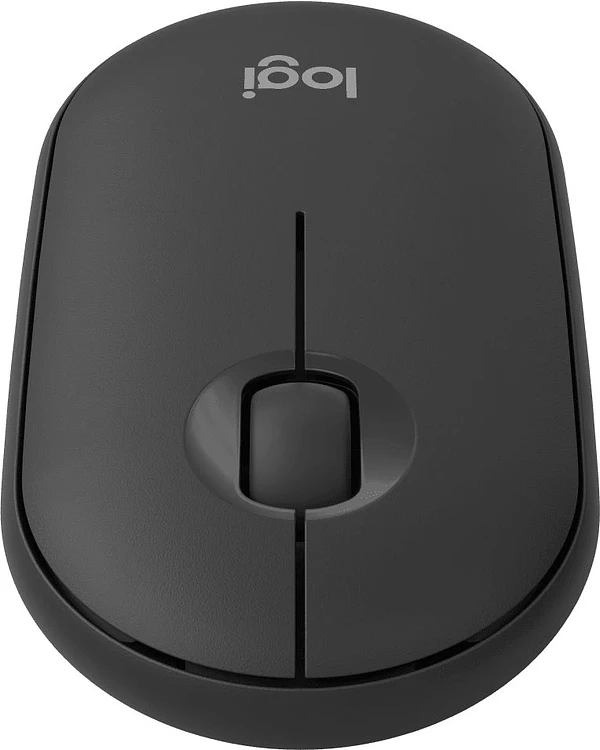 Мышь Logitech Pebble M350S графитовый (910-007015)