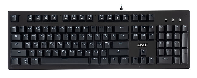 Клавиатура Acer OKW127 черный (ZL.KBDEE.00H)
