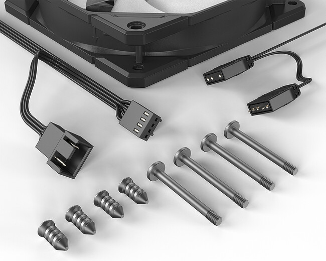 Вентилятор для процессора ID-Cooling TF-12025-PRO-ARGB TRIO