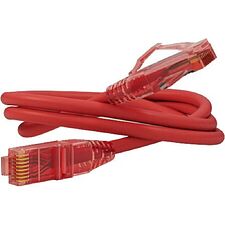 Патч-корд Hyperline PC-LPM-UTP-RJ45-RJ45-C5e-1M-LSZH-RD