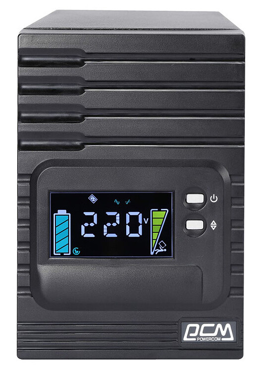 Источник бесперебойного питания Powercom Smart King Pro+ (SPT-1000-II LCD)