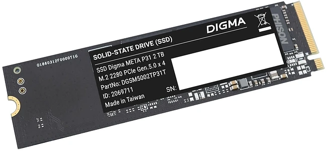 SSD диск Digma Meta P31 2TB (DGSM5002TP31T)