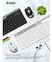 Набор периферии A4Tech Fstyler FB2535C Icy White белый/серый