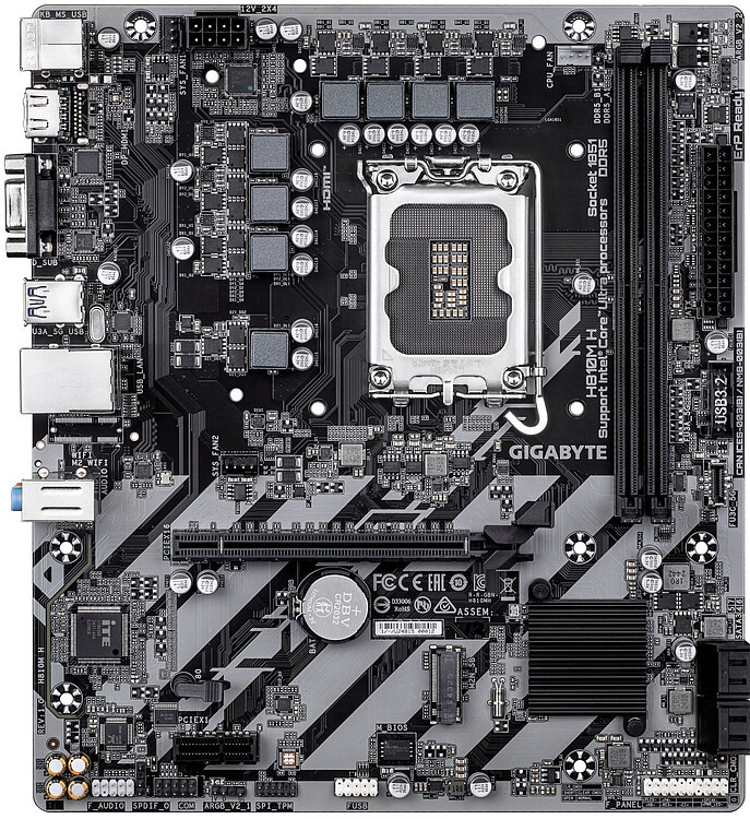 Материнская плата Gigabyte H810M H rev. 1.0