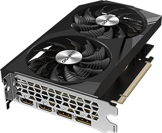 Видеокарта GigaByte GeForce RTX 3050 WindForce OC V2 8GB GDDR6 (GV-N3050WF2OCV2-8GD)