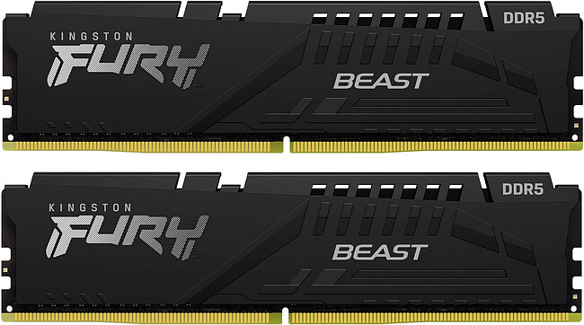 Оперативная память Kingston Fury Beast Black Expo 16Gb (KF560C30BBEK2-16)