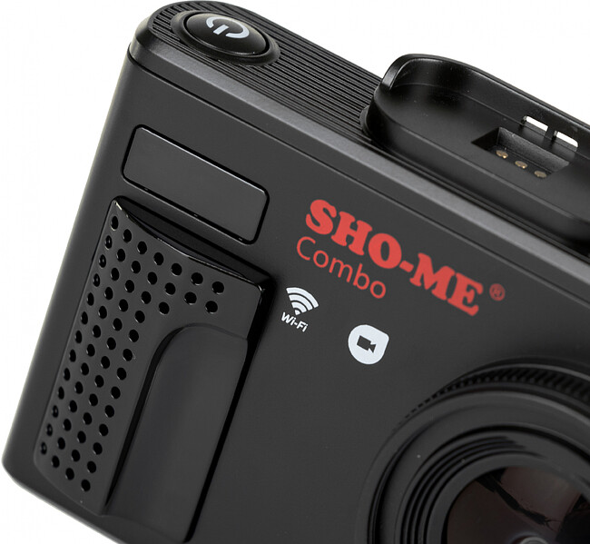 Видеорегистратор-радар детектор Sho-Me Combo Note WiFi DUO черный