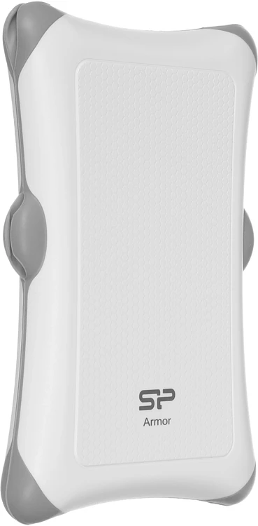 Внешний накопитель Silicon-Power 1Tb Armor белый (SP010TBPHDA30S3W A30)