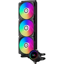Система жидкостного охлаждения для процессора PCCooler DA360 BK ARGB черный (DA360-BKAWXX-GL)