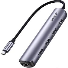 USB-хаб Ugreen CM417-20197 Space Gray (20197)