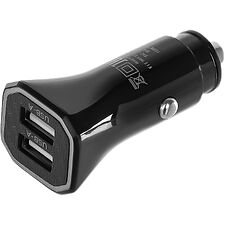 Автомобильное зарядное Buro BUCG1 2.1A+1A черный